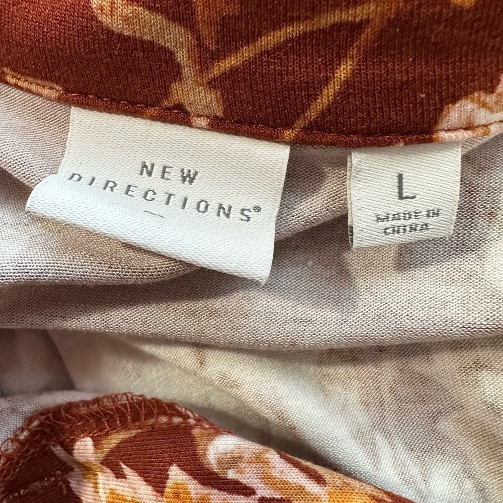 New Directions High Low Button Front Tunic - image 3